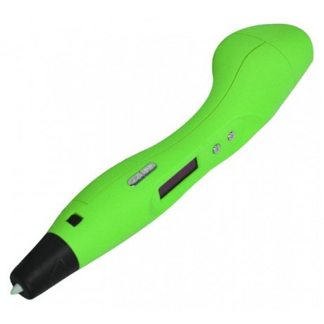Ручка 3D Cactus CS-3D-PEN-E-GR PLA ABS LCD зеленый - фото 1