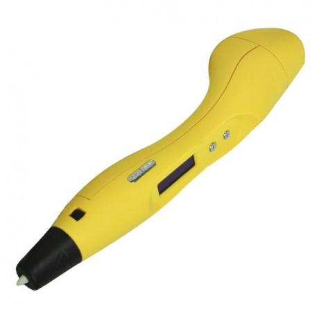 Ручка 3D Cactus CS-3D-PEN-E-YL PLA ABS LCD желтый - фото 1