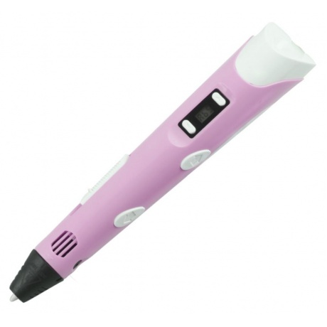Ручка 3D Cactus CS-3D-PEN-A-PN PLA ABS LCD розовый - фото 1