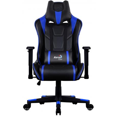 Компьютерное кресло AeroCool AC220 AIR Black-Blue - фото 1