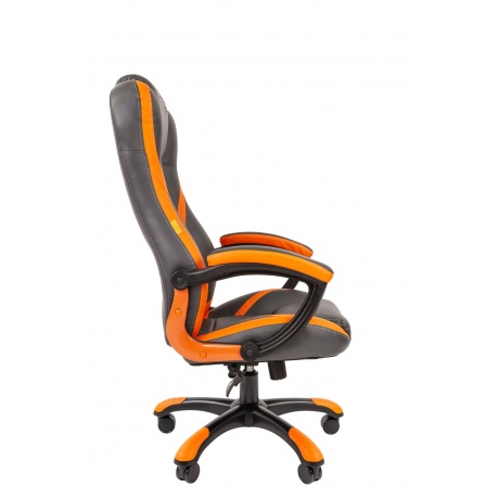Компьютерное кресло Chairman GAME 22 Grey-Orange - фото 3