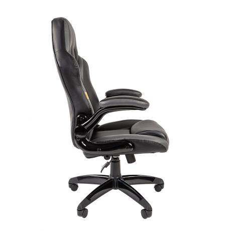 Компьютерное кресло Chairman GAME 15 Black-Grey - фото 3