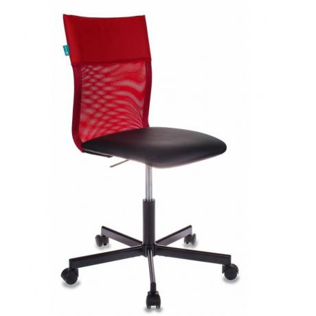 Компьютерное кресло Бюрократ CH-1399 RED-BLACK - фото 1