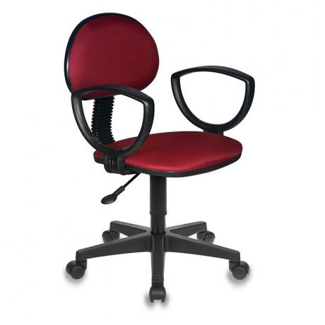 Компьютерное кресло Бюрократ CH-213AXN бордовый - фото 1