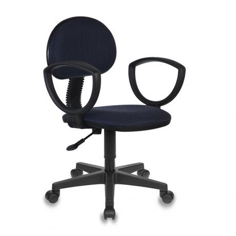Компьютерное кресло Бюрократ CH-213AXN черный-синий - фото 1