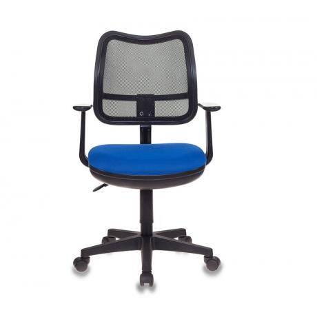 Компьютерное кресло Бюрократ CH-797 черный-синий - фото 2