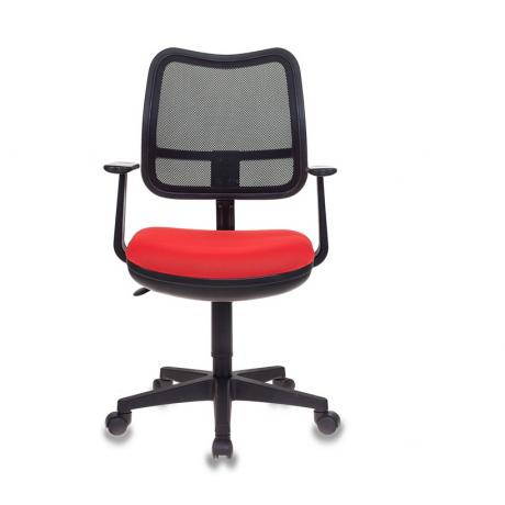 Компьютерное кресло Бюрократ CH-797 черный-красный - фото 2