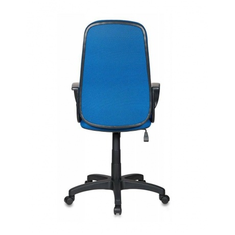 Кресло руководителя Бюрократ CH-808AXSN/TW-10 синий TW-10 - фото 4