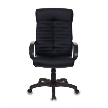 Кресло руководителя Бюрократ KB-10LITE/BLACK черный искусственная кожа - фото 2