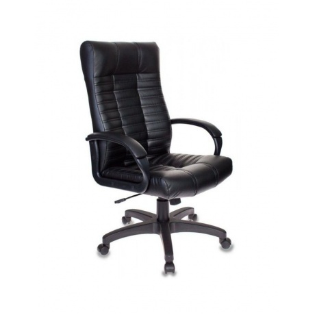 Кресло руководителя Бюрократ KB-10/BLACK черный искусственная кожа - фото 1