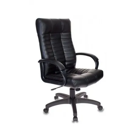 Кресло руководителя Бюрократ KB-10/BLACK черный искусственная ко...