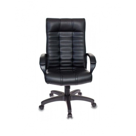 Кресло руководителя Бюрократ KB-10/BLACK черный искусственная кожа - фото 2