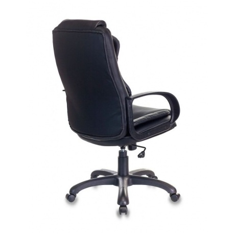 Кресло руководителя Бюрократ CH-839/BLACK черный искусственная кожа - фото 4