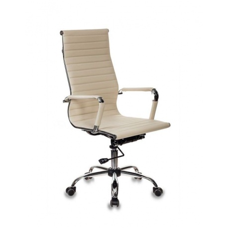 

Кресло руководителя Бюрократ CH-883/IVORY слоновая кость искусственная кожа