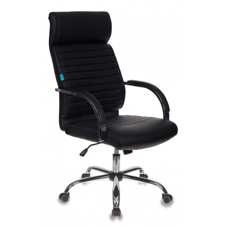Кресло руководителя Бюрократ T-8010SL/BLACK черный искусственная кожа - фото 1