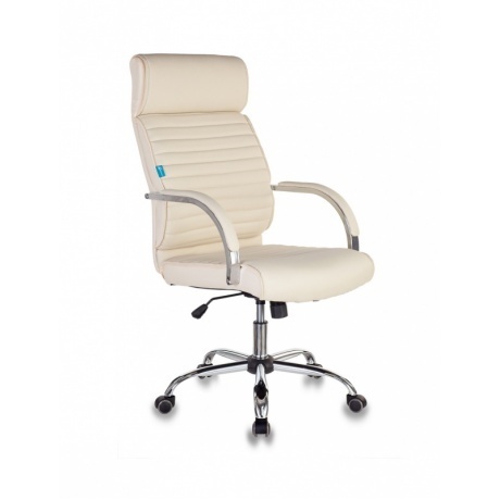 

Кресло руководителя Бюрократ T-8010SL/IVORY слоновая кость искусственная кожа