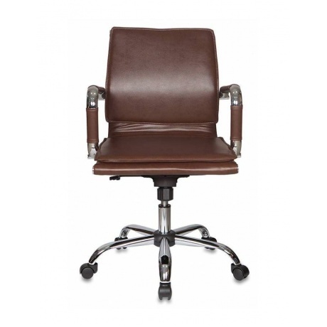 

Кресло руководителя Бюрократ CH-993-Low/Brown коричневый искусственная кожа