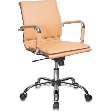 

Кресло руководителя Бюрократ CH-993-Low/Camel светло-коричневый искусственная кожа