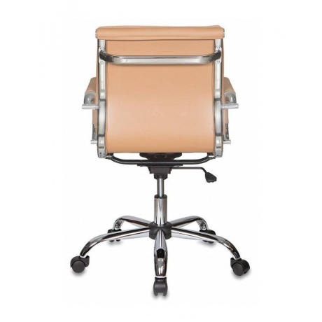 Кресло руководителя Бюрократ CH-993-Low/Camel светло-коричневый искусственная кожа - фото 2