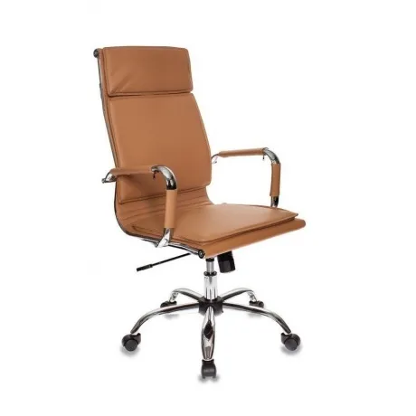 Кресло руководителя Бюрократ CH-993/camel светло-коричневый иску...
