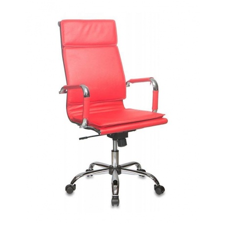 

Кресло руководителя Бюрократ CH-993/red красный искусственная кожа