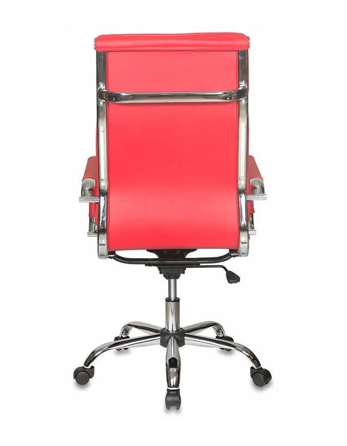 Кресло руководителя Бюрократ CH-993/red красный искусственная кожа - фото 4