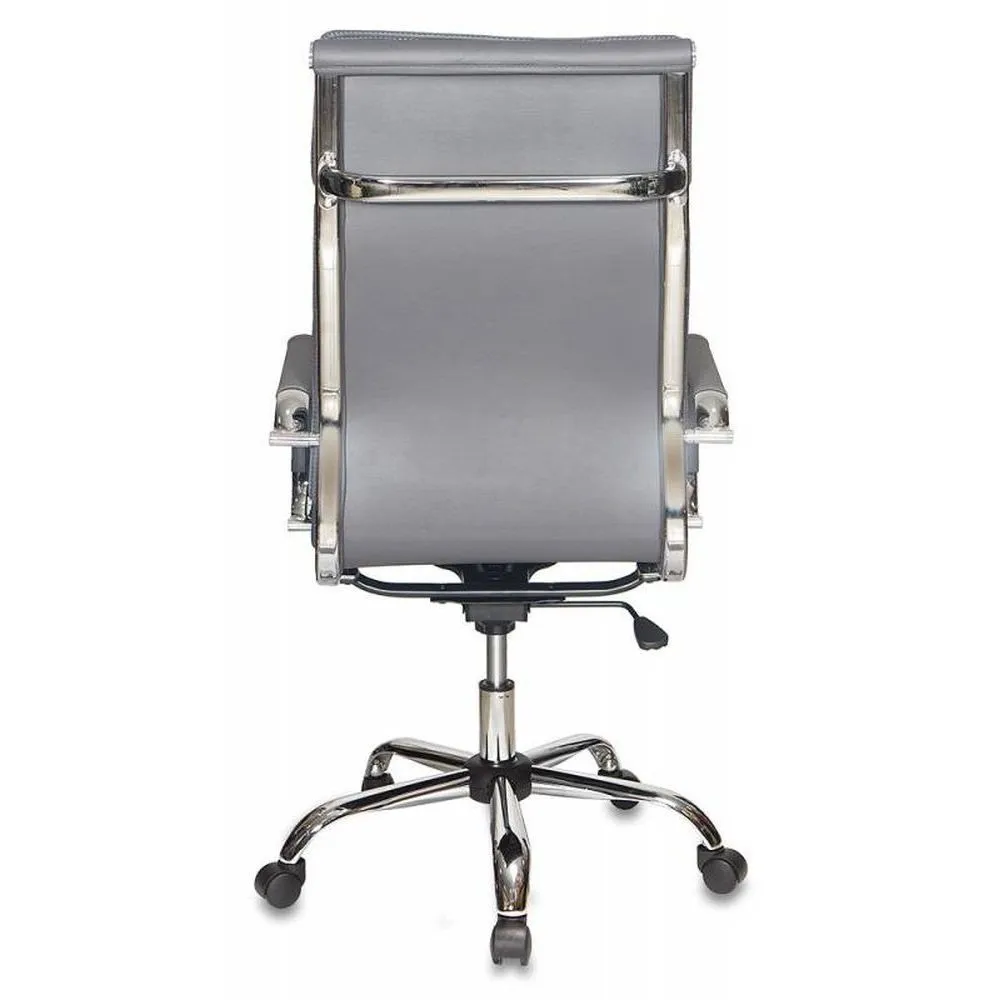 Кресло руководителя Бюрократ CH-993/grey серый искусственная кожа - фото 2