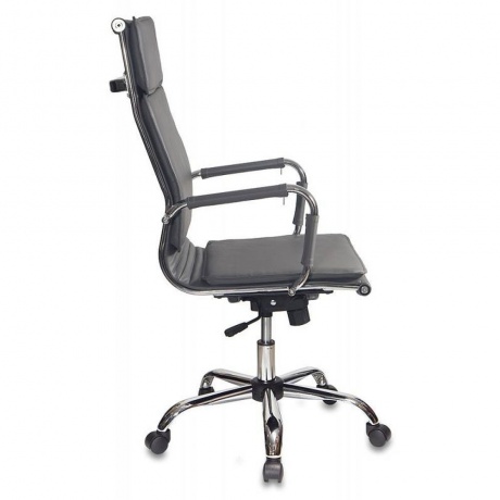 Кресло руководителя Бюрократ CH-993/grey серый искусственная кожа - фото 3