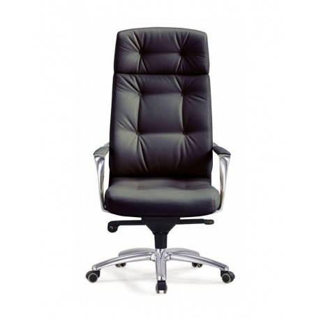 Кресло руководителя Бюрократ Dao/BLACK черный кожа - фото 4