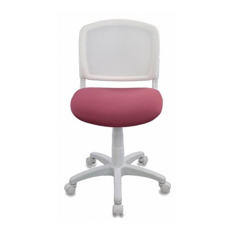Кресло детское Бюрократ CH-W296NX/26-31 белый/розовый - фото 1