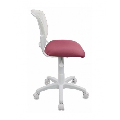 Кресло детское Бюрократ CH-W296NX/26-31 белый/розовый - фото 2