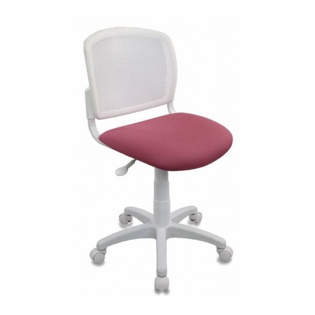 Кресло детское Бюрократ CH-W296NX/26-31 белый/розовый - фото 3