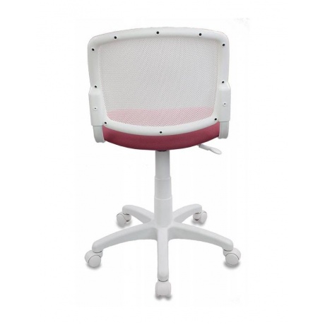 Кресло детское Бюрократ CH-W296NX/26-31 белый/розовый - фото 4