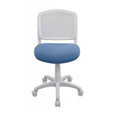 Кресло детское Бюрократ CH-W296NX/26-24 белый/голубой - фото 1
