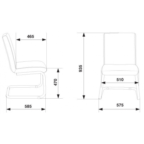 Кресло Бюрократ CH-250-V/BLACK черный искусственная кожа - фото 3