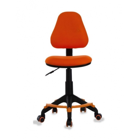 Кресло детское Бюрократ KD-4-F/TW-96-1 оранжевый - фото 1