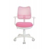 Кресло детское Бюрократ CH-W797/PK/TW-13A сетка розовый