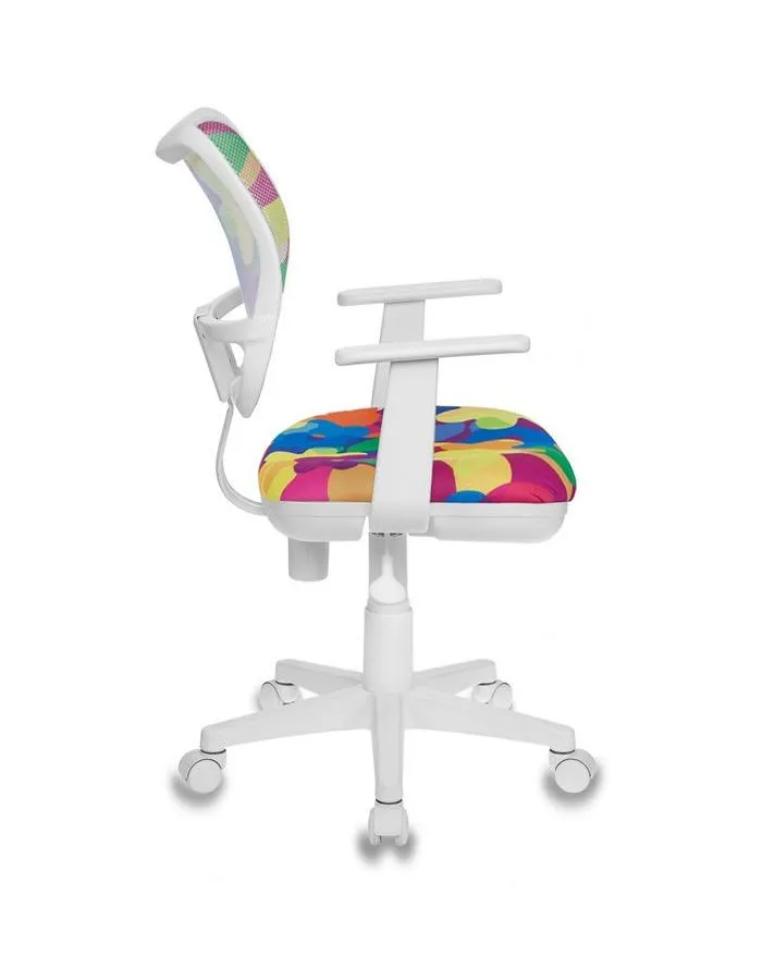 Кресло детское Бюрократ CH-W797/ABSTRACT мультиколор абстракция - фото 2