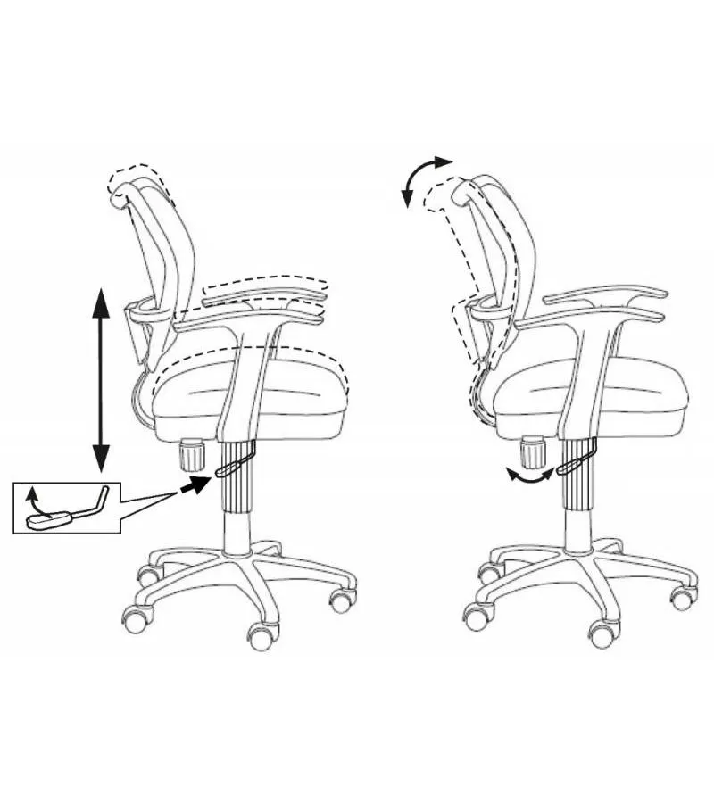 Кресло детское Бюрократ CH-W797/ABSTRACT мультиколор абстракция - фото 4
