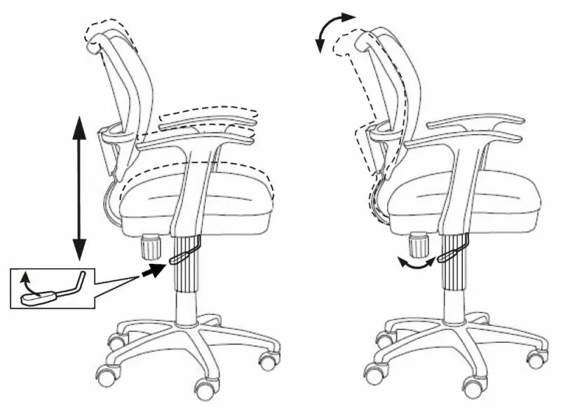 Кресло детское Бюрократ CH-W797/ABSTRACT мультиколор абстракция - фото 5