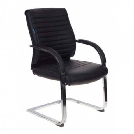 Кресло Бюрократ T-8010-LOW-V/BLACK черный искусственная кожа