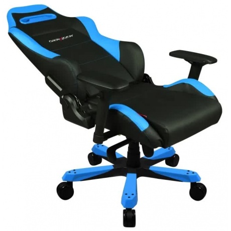 Кресло компьютерное DXRacer Iron чёрно-синее (OH/IS11/NB) - фото 5