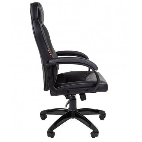 Компьютерное кресло Chairman game 17 чёрное/серое - фото 3