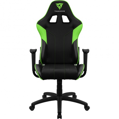 Кресло игровое ThunderX3 EC3-BG black/green (TX3-EC3BG) - фото 3