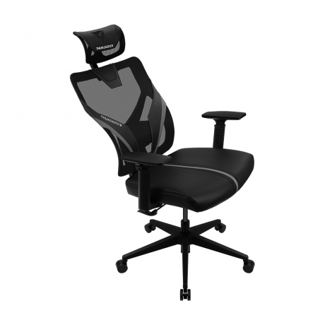 Кресло игровое ThunderX3 YAMA1-B чёрное (TX3-YAMA1B) - фото 4