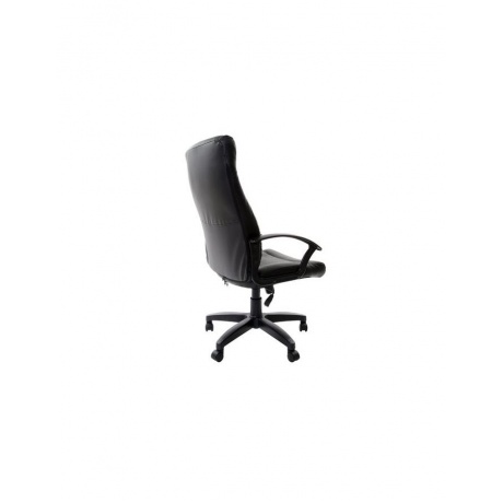 Компьютерное кресло Brabix &quot;Trust EX-535&quot;, экокожа черная, ткань серая - фото 5