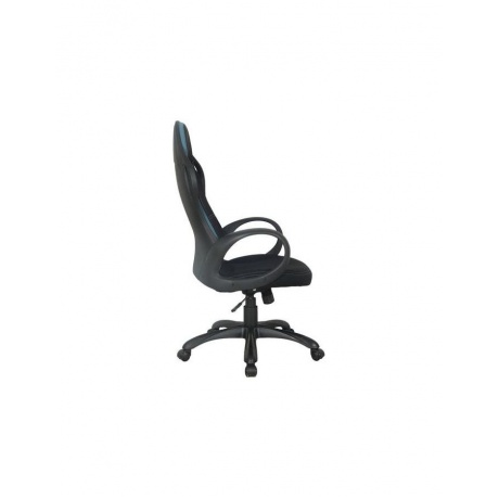 Компьютерное кресло Brabix Premium &quot;Force EX-516&quot; черный/вставки синие - фото 2