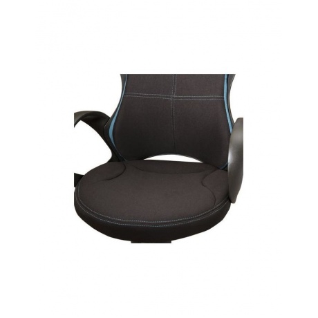 Компьютерное кресло Brabix Premium &quot;Force EX-516&quot; черный/вставки синие - фото 5