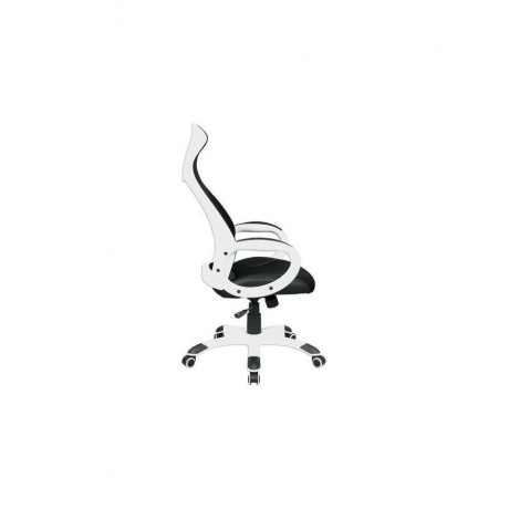 Компьютерное кресло Brabix Premium &quot;Genesis EX-517&quot;, пластик белый, ткань/экокожа/сетка черная - фото 2