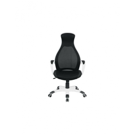 Компьютерное кресло Brabix Premium &quot;Genesis EX-517&quot;, пластик белый, ткань/экокожа/сетка черная - фото 3